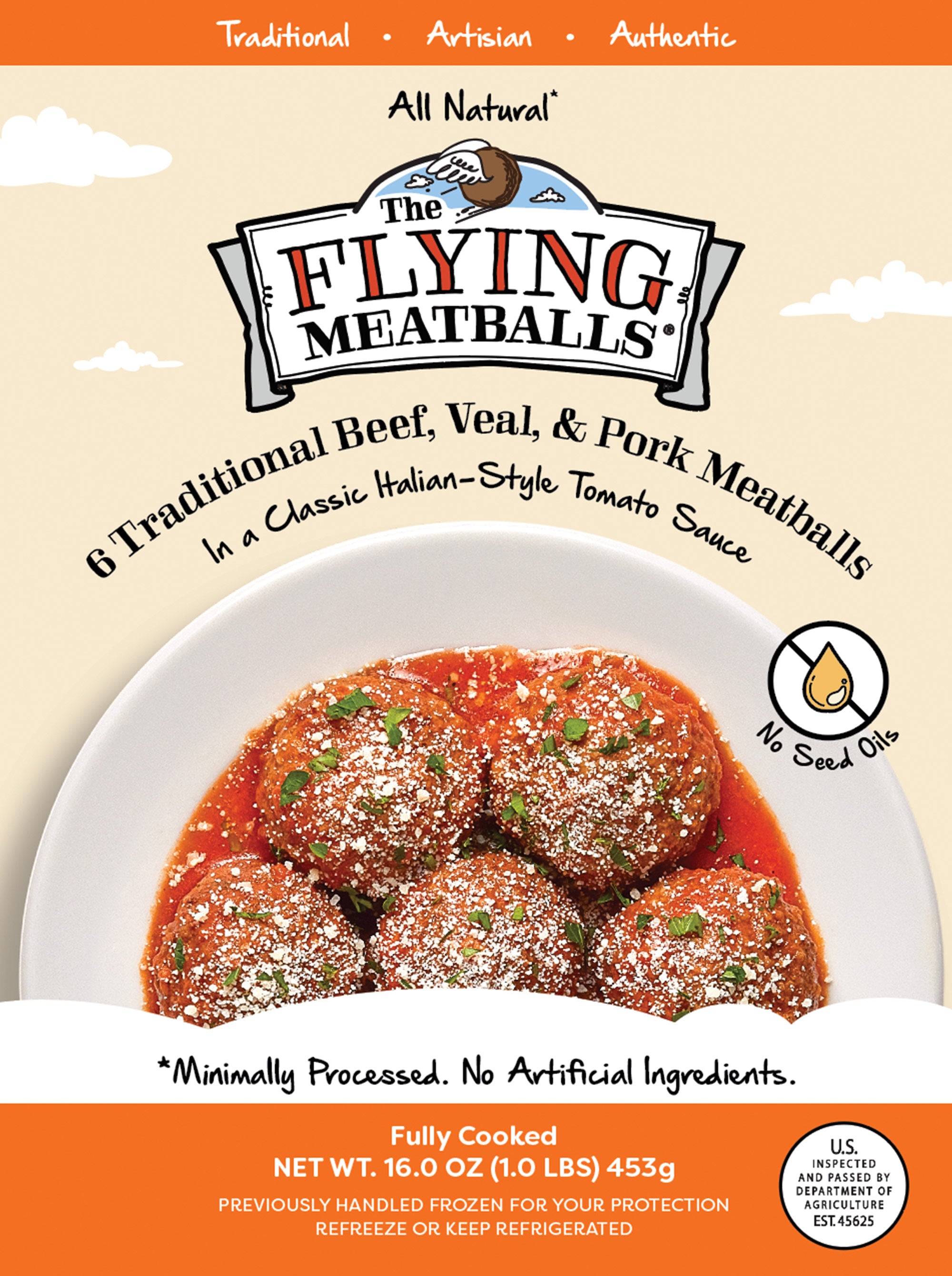 Beef, Veal & Pork Meatballs